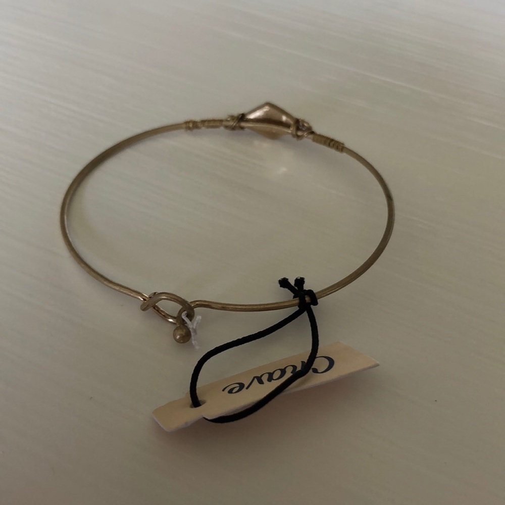 Beautiful NWT Crave Wire Wrapped Crystal Bangle! - Picture 3 of 4